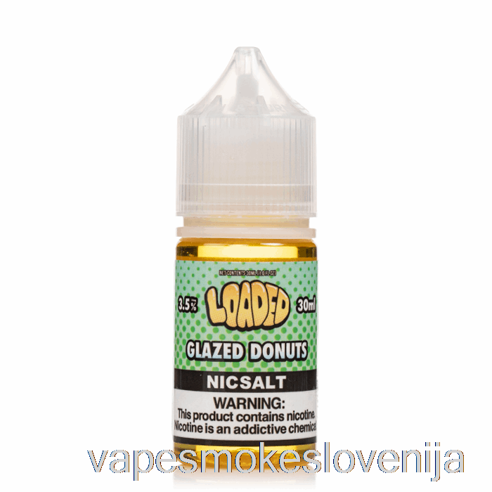 Vape Petrol Glazirani Krof - Poln Soli - Neusmiljeni Hlapi - 30 Ml 10 Mg